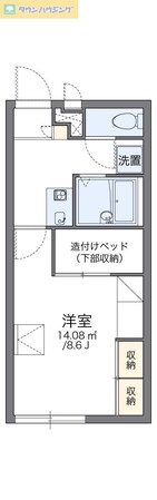 レオパレスサイプレスの物件間取画像